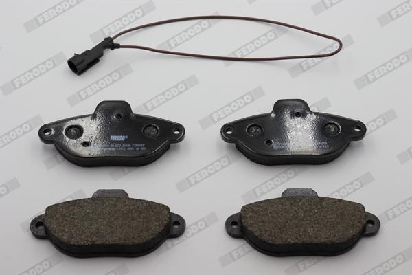 Jeu de 4 plaquettes de frein FERODO  ref. FDB925B