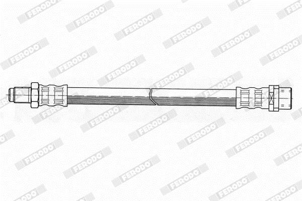Flexible de frein (Durite de frein) FERODO FHY2300