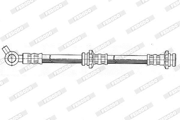 Flexible de frein FERODO FHY2405