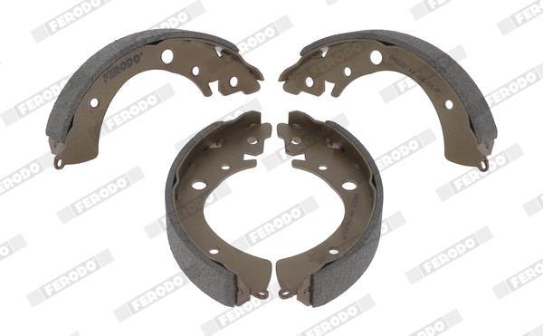 Jeu de 4 mâchoires de frein (Garniture de frein à tambour) FERODO ref. FSB220