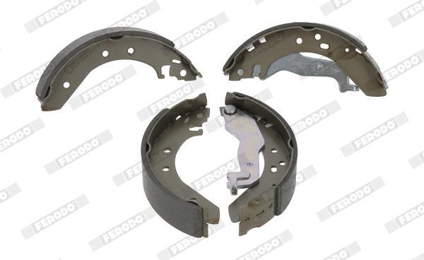 Jeu de 4 mâchoires de frein (Garniture de frein à tambour) FERODO ref. FSB271