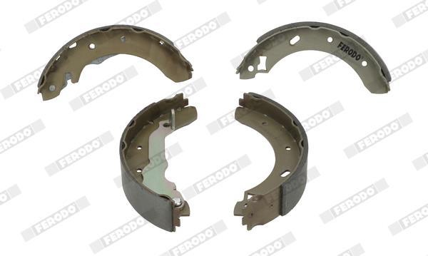 Jeu de 4 mâchoires de frein (Garniture de frein à tambour) FERODO ref. FSB298