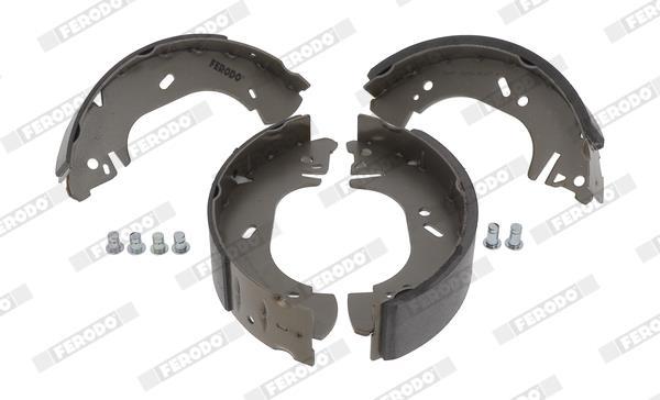 Jeu de 4 mâchoires de frein (Garniture de frein à tambour) FERODO FSB331