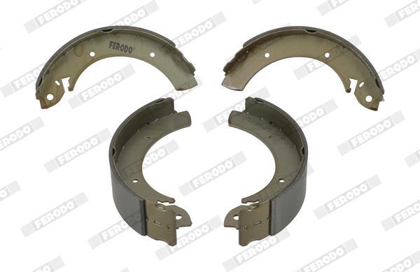 Jeu de 4 mâchoires de frein (Garniture de frein à tambour) FERODO ref. FSB361