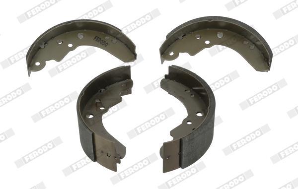 Jeu de 4 mâchoires de frein (Garniture de frein à tambour) FERODO FSB387