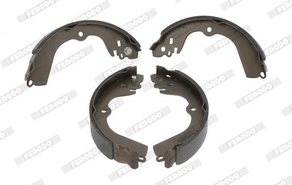 Jeu de 4 mâchoires de frein (Garniture de frein à tambour) FERODO  ref. FSB4163