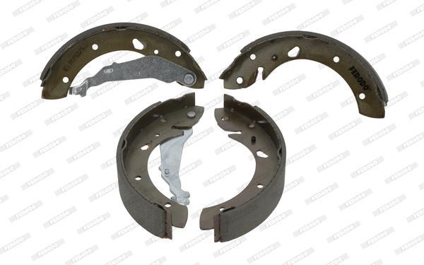 Jeu de 4 mâchoires de frein (Garniture de frein à tambour) FERODO FSB4196