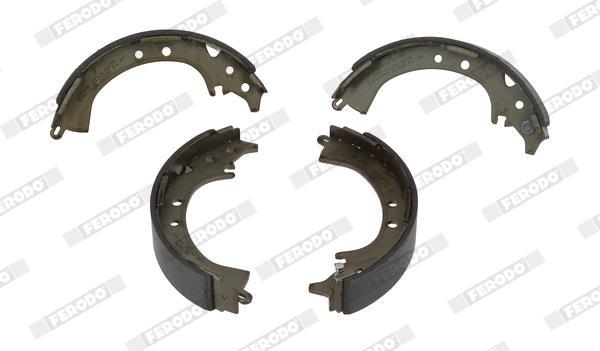 Jeu de 4 mâchoires de frein (Garniture de frein à tambour) FERODO ref. FSB4309