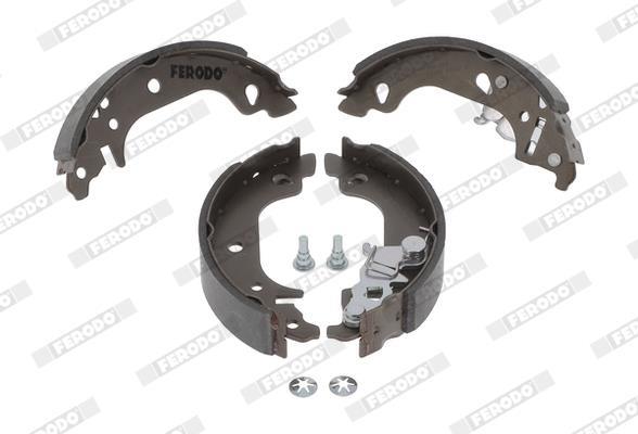 Jeu de 4 mâchoires de frein (Garniture de frein à tambour) FERODO ref. FSB4312