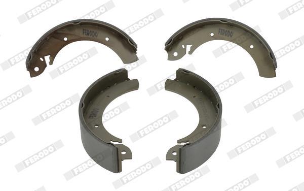 Jeu de 4 mâchoires de frein (Garniture de frein à tambour) FERODO ref. FSB589
