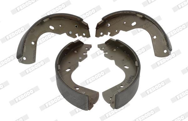 Jeu de 4 mâchoires de frein (Garniture de frein à tambour) FERODO ref. FSB684