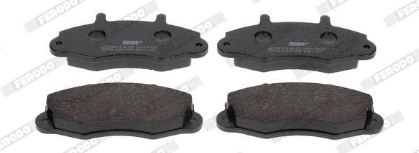 Jeu de 4 plaquettes de frein FERODO  ref. FVR700
