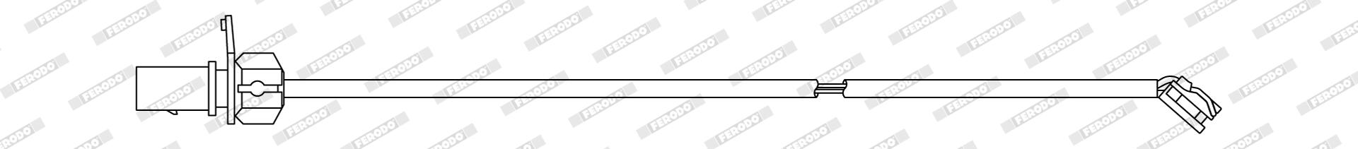 Contacteur de témoin d'usure (Témoin d'usure plaquettes) FERODO FWI470