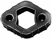 Restagraf - Silent Bloc D'Échappement - Longueur 64 Mm