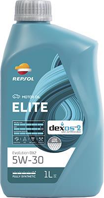Aceite de motor (Aceite motor) REPSOL ELITE EVOLUTION DX2 5W-30 1L - ref. RPP0050IHA