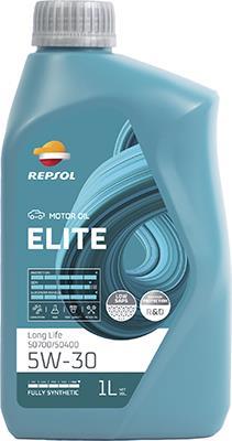 Aceite de motor (Aceite motor) REPSOL ELITE LONG LIFE 50700/50400 5W-30 1L - ref. RPP0057IHA