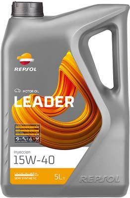 Aceite de motor (Aceite motor) REPSOL LEADER INYECCION 15W-40 5L - ref. RPP0102QFB