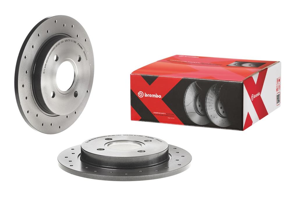 Disques de frein BREMBO ref. 08.4931.2X