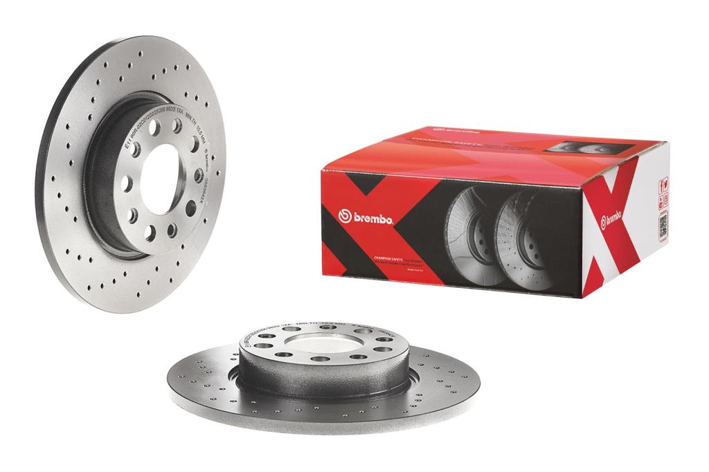 Discos de freno BREMBO ref. 08.9364.2X