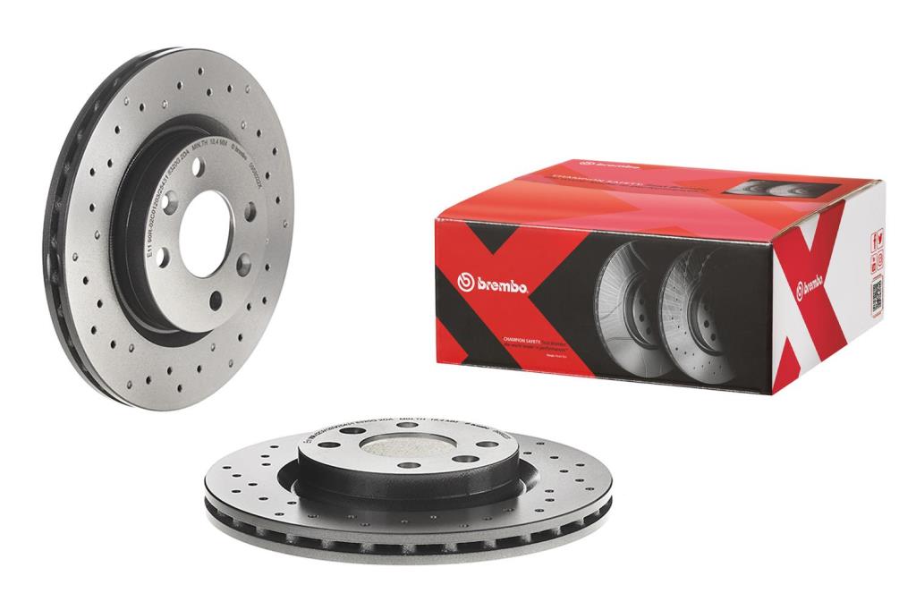 Discos de freno BREMBO ref. 09.5802.2X