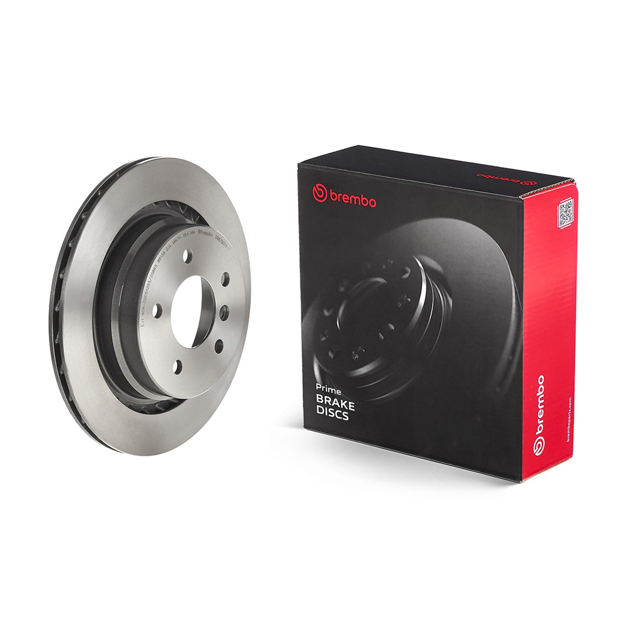 Disco de travão traseiro direito BREMBO ref. 09.8700.11