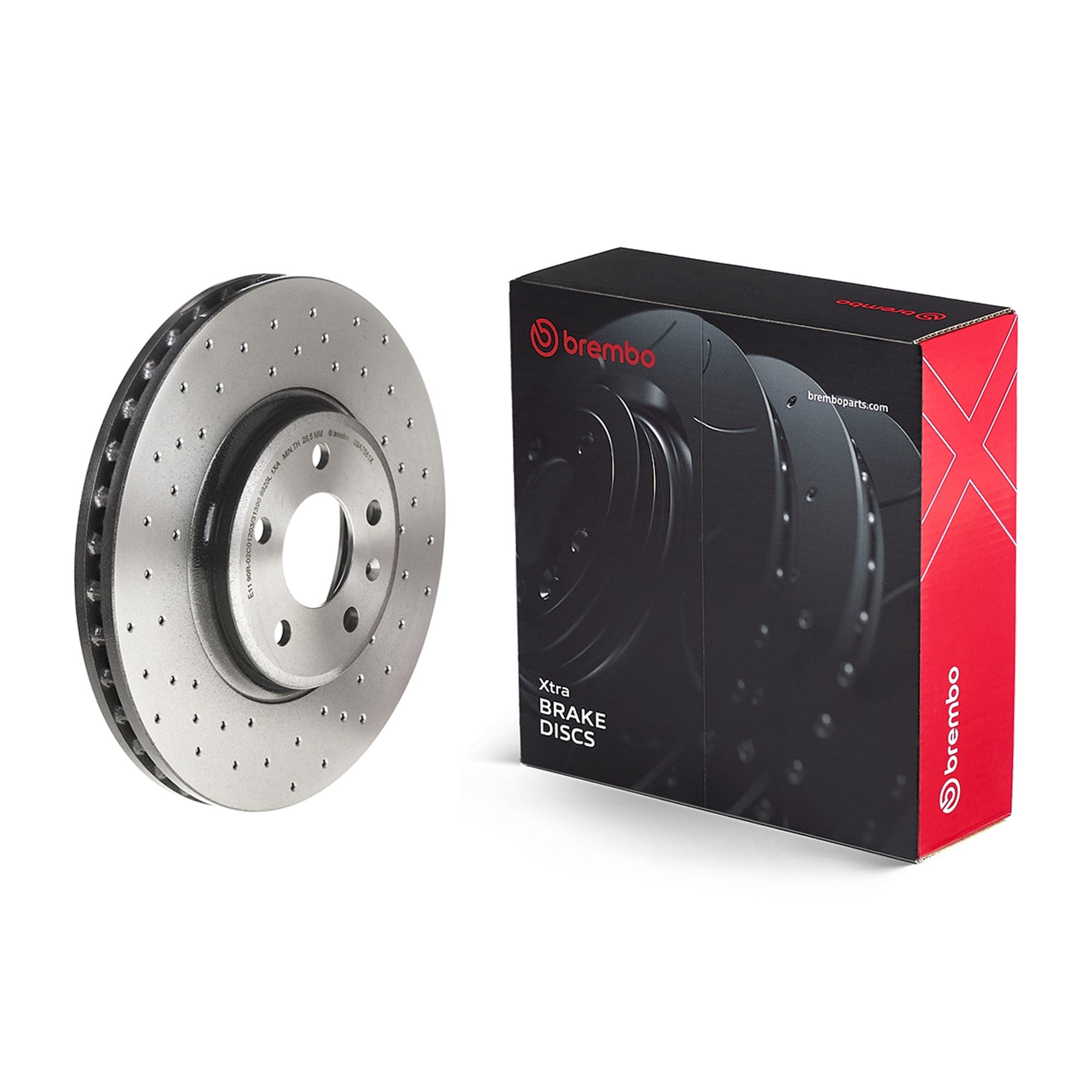 Discos de travão BREMBO ref. 09.A758.1X