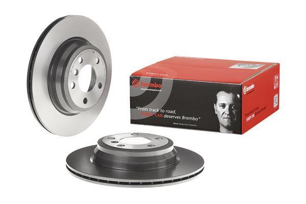 Jeu de 2 disques de frein BREMBO 09.C117.11
