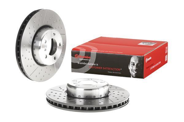 Jeu de 2 disques de frein BREMBO 09.C398.13
