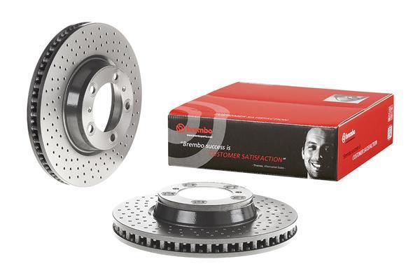 Jeu de 2 disques de frein BREMBO 09.C877.11