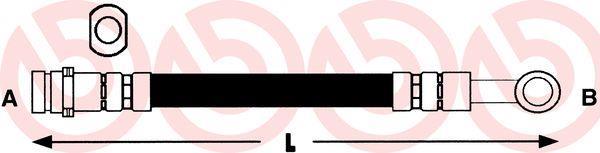Latiguillo de freno BREMBO ref. T 56 059