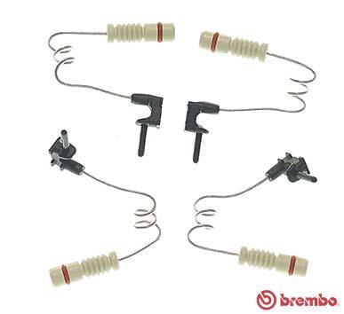 Contacteur de témoin d'usure (Témoin d'usure plaquettes) BREMBO A 00 387