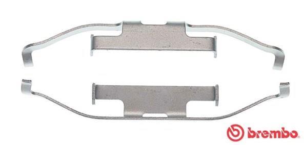 Kit acessórios de pastilhas de travão BREMBO ref. A 02 222