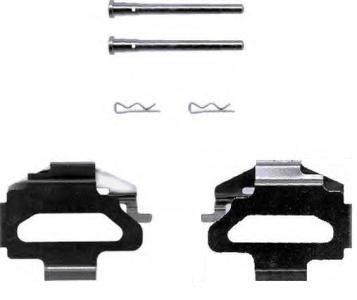 Kit acessórios de pastilhas de travão BREMBO ref. A 02 231
