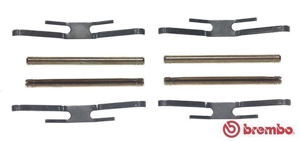 Kit acessórios de pastilhas de travão BREMBO ref. A 02 293