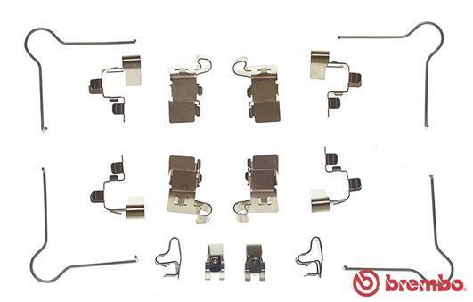 Kit acessórios de pastilhas de travão BREMBO ref. A 02 305