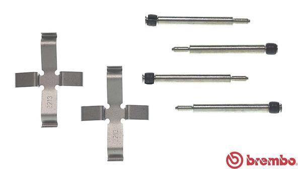 Kit acessórios de pastilhas de travão BREMBO ref. A 02 315