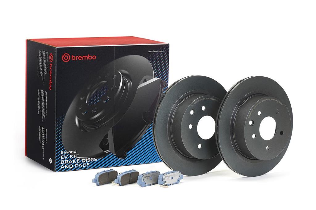 Disques et plaquettes de frein (Disques et plaquettes de freins) BREMBO ref. KT 08 020
