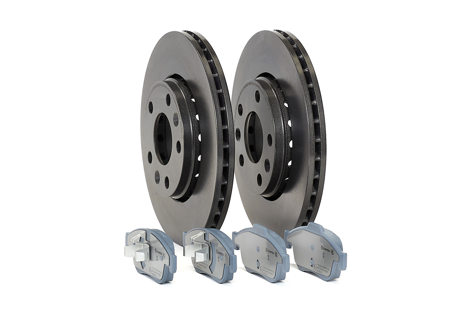 Disques et plaquettes de frein (Disques et plaquettes de freins) BREMBO ref. KT 08 039