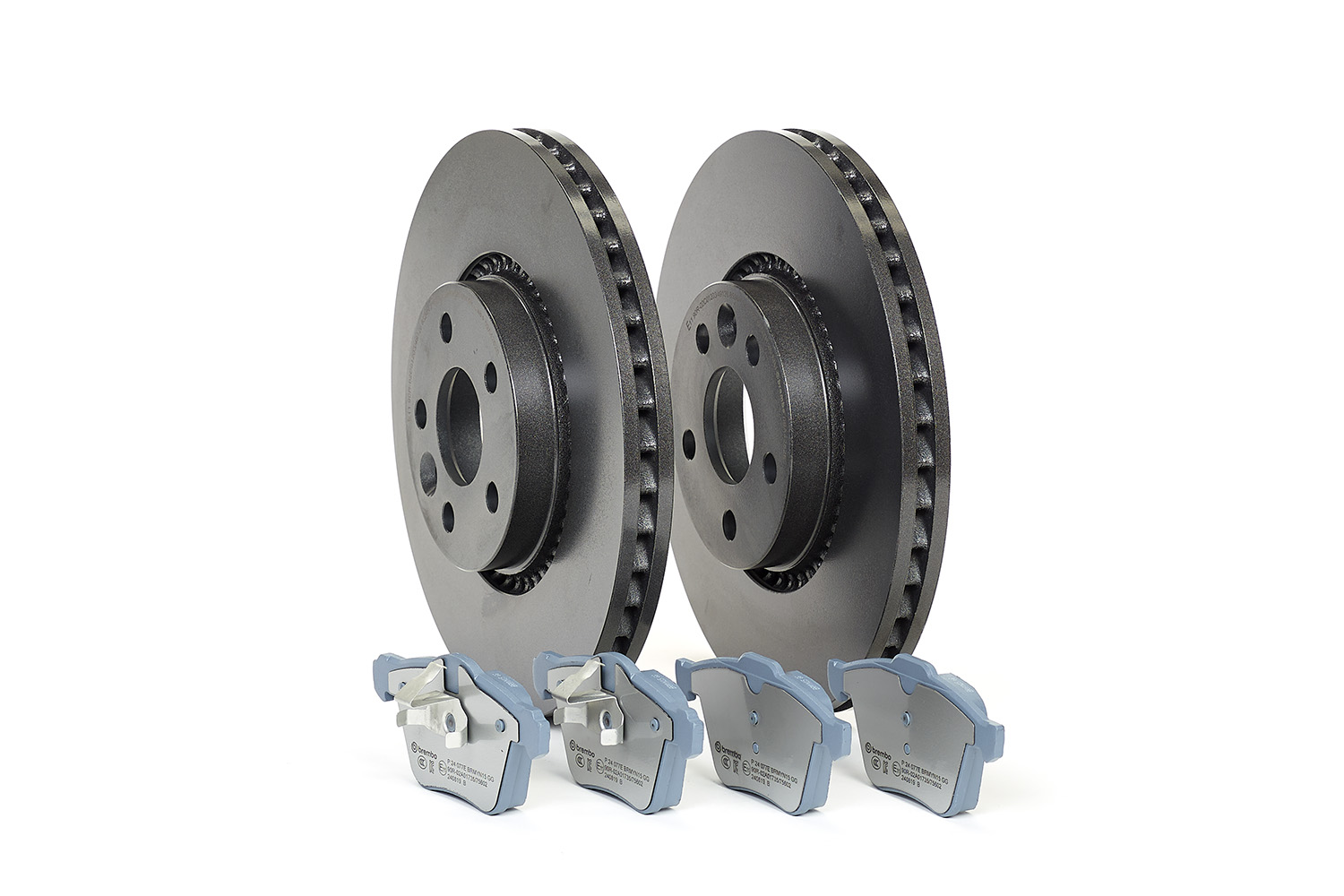 Disques et plaquettes de frein (Disques et plaquettes de freins) BREMBO ref. KT 08 047