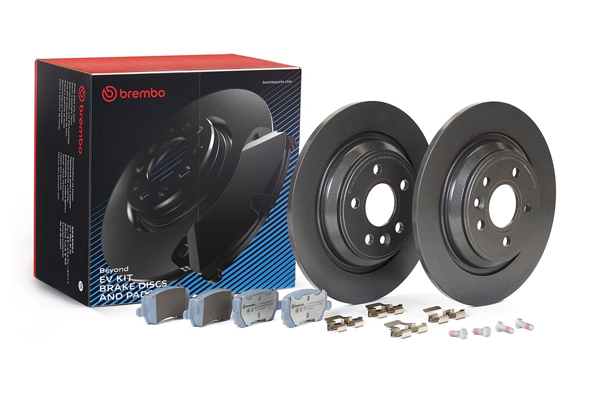 Disques et plaquettes de frein (Disques et plaquettes de freins) BREMBO ref. KT 08 051