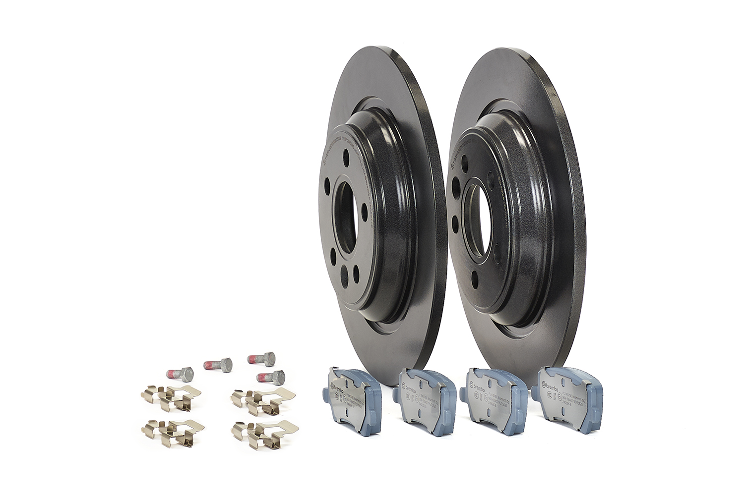 Disques et plaquettes de frein (Disques et plaquettes de freins) BREMBO ref. KT 08 051