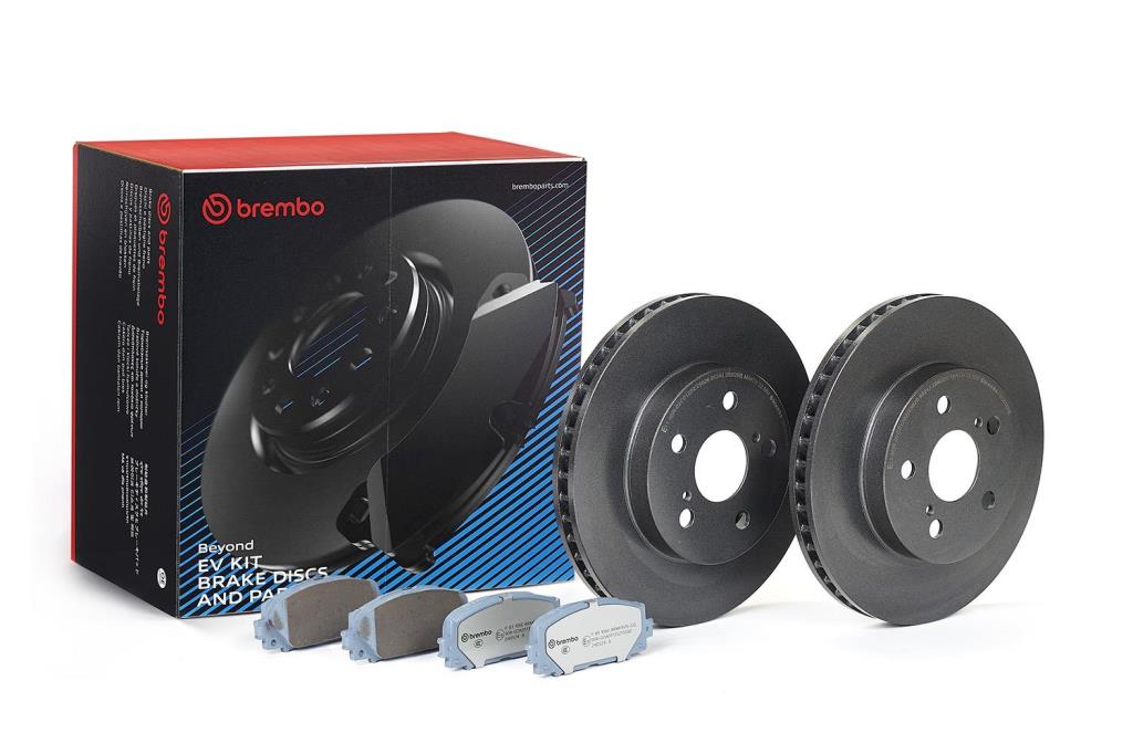 Disques et plaquettes de frein (Disques et plaquettes de freins) BREMBO ref. KT 08 065