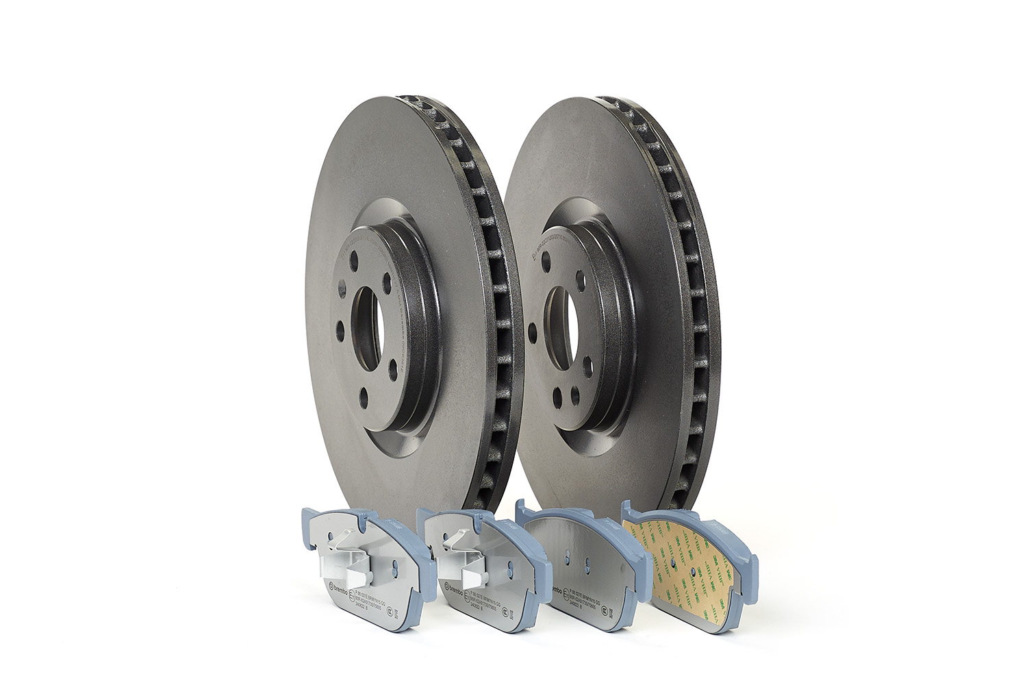 Disques et plaquettes de frein (Disques et plaquettes de freins) BREMBO ref. KT 08 067