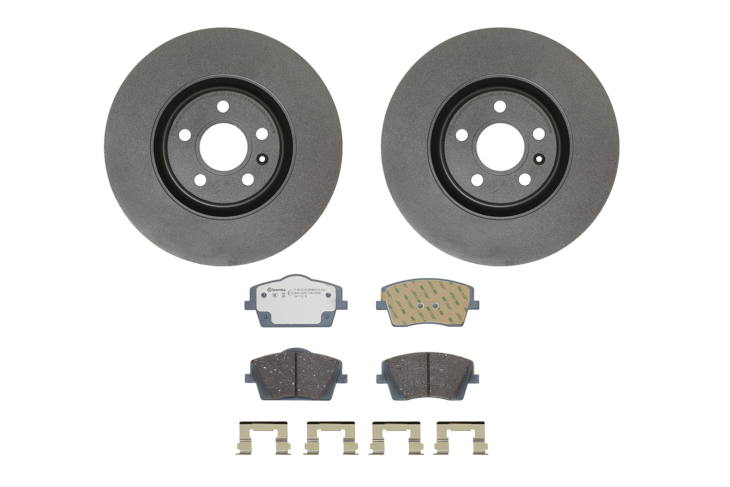 Discos e pastilhas de travão BREMBO ref. KT 08 074
