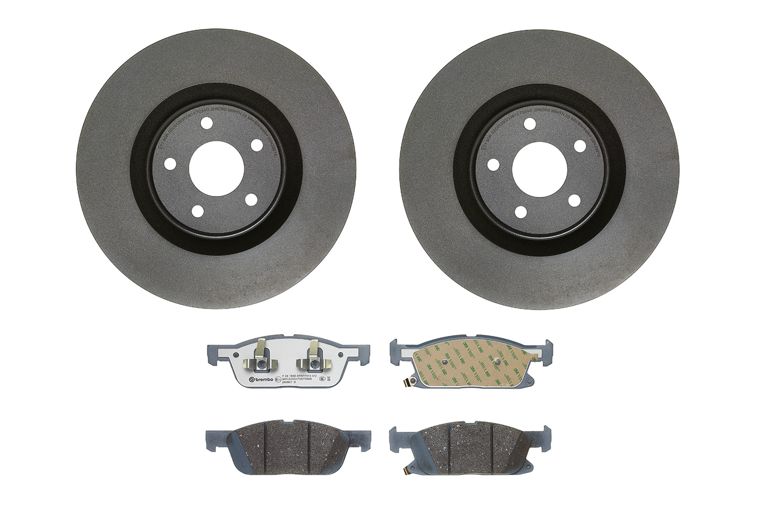 Discos e pastilhas de travão BREMBO ref. KT 08 077