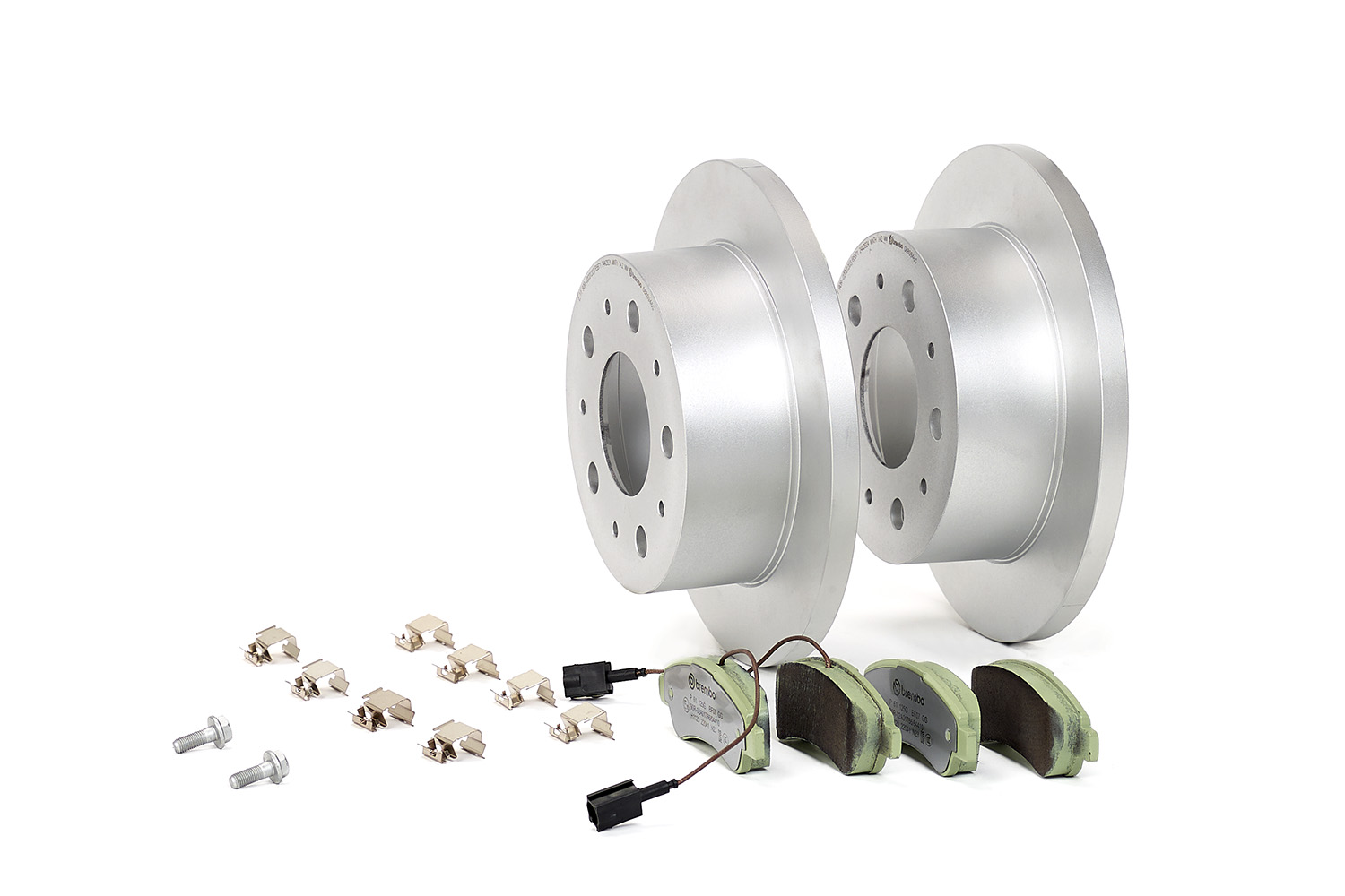 Disques et plaquettes de frein (Disques et plaquettes de freins) BREMBO ref. KT 10 006