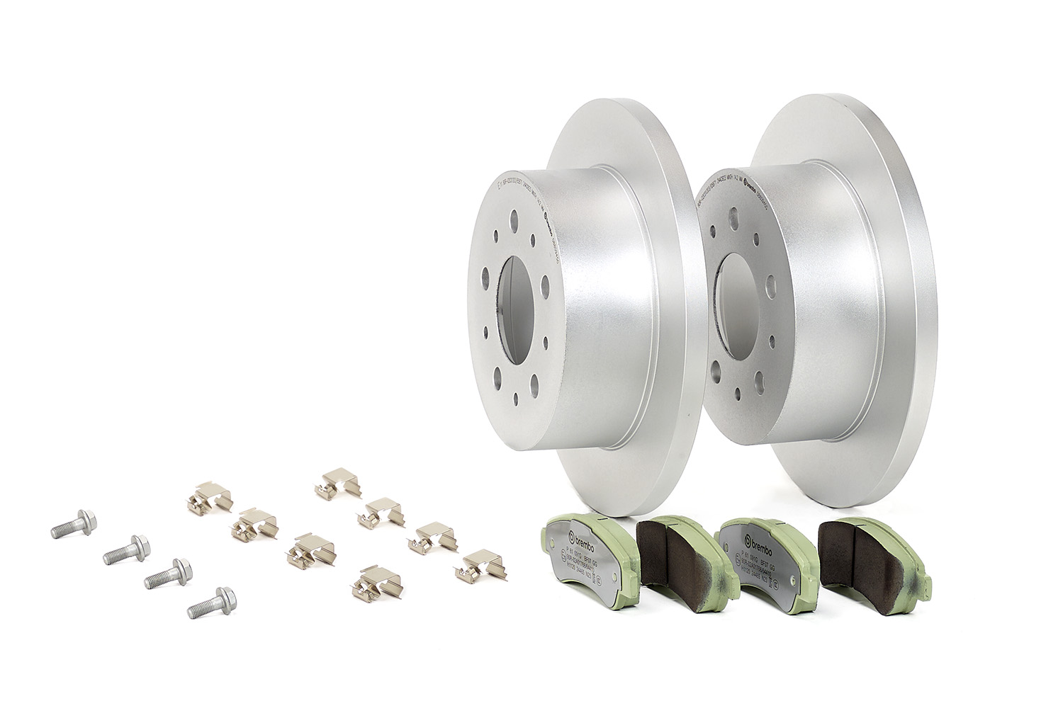 Disques et plaquettes de frein (Disques et plaquettes de freins) BREMBO ref. KT 10 007