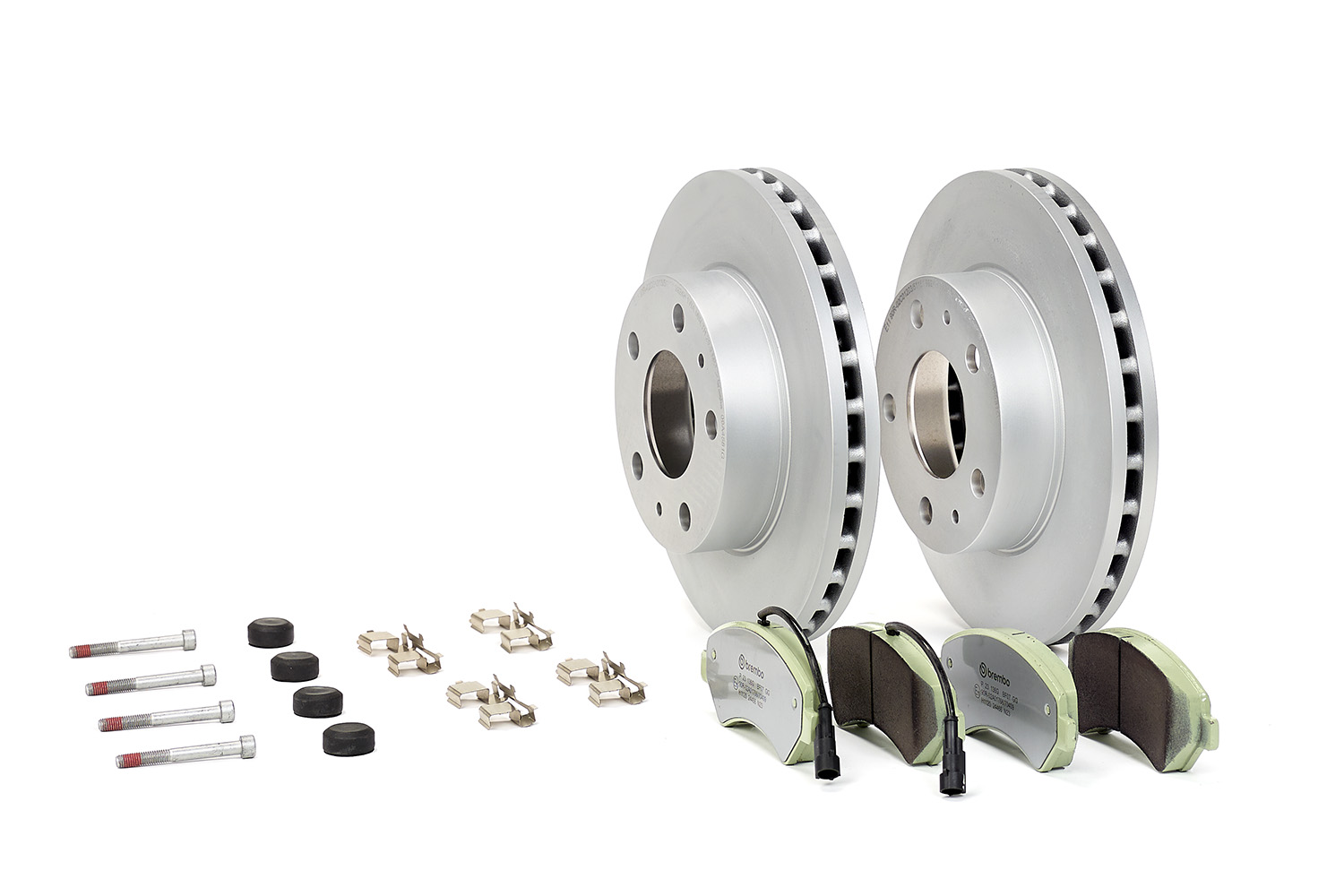 Disques et plaquettes de frein (Disques et plaquettes de freins) BREMBO ref. KT 10 047