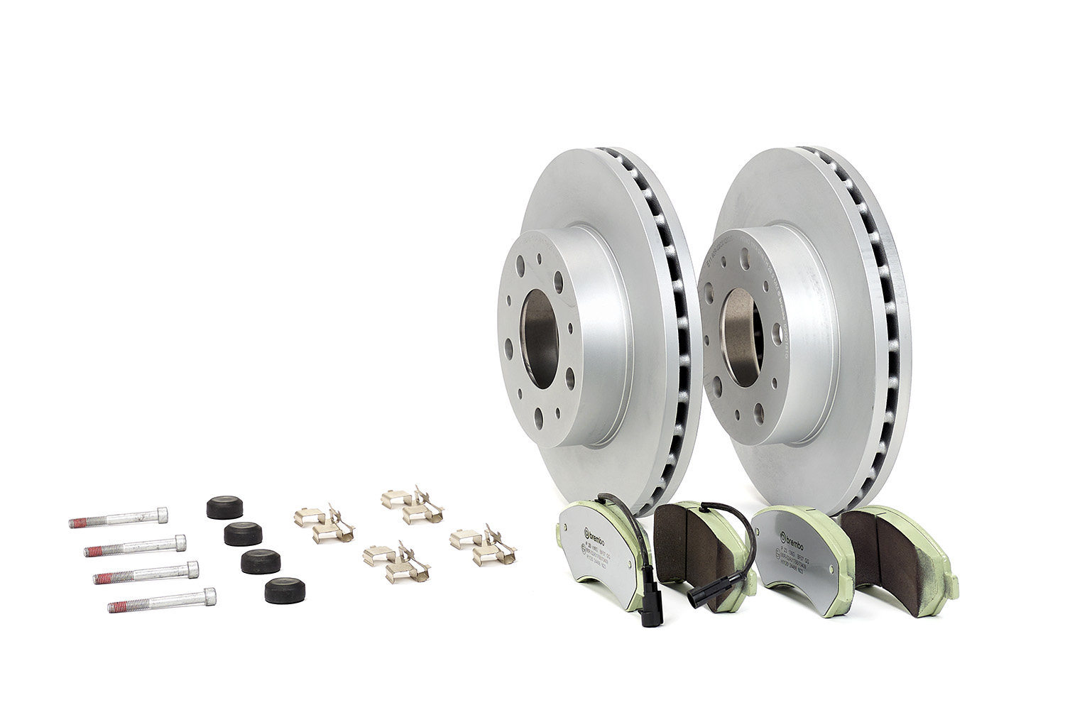 Disques et plaquettes de frein (Disques et plaquettes de freins) BREMBO ref. KT 10 048