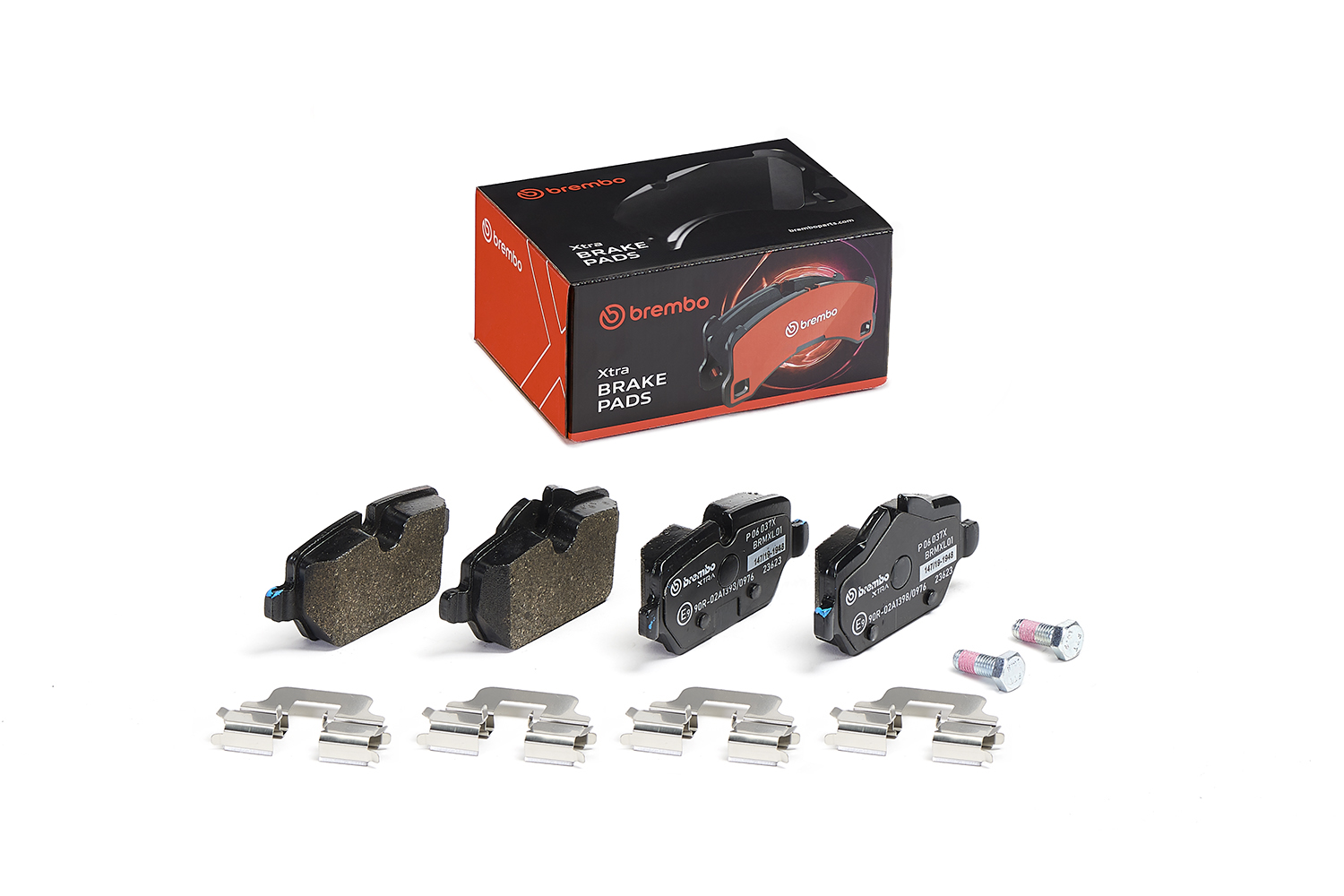 Jogo de 4 pastilhas de travão BREMBO ref. P 06 037X